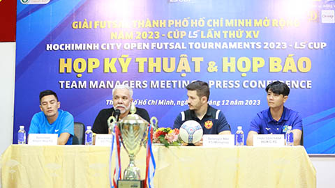 Thammasat Stalion (Thái Lan) đặt mục tiêu vô địch giải futsal TP.HCM mở rộng năm 2023 - Cúp LS lần thứ XV